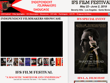 Tablet Screenshot of ifsfilm.com